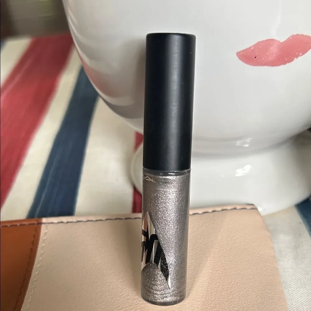 MAC Shimmery Silver Lip Gloss new